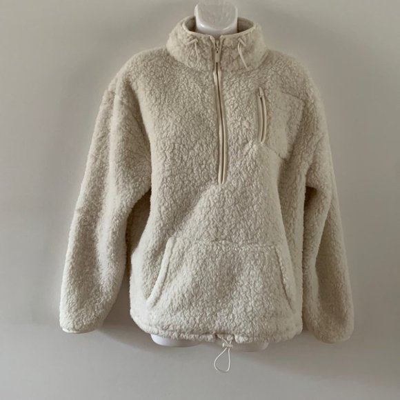 Harlow Teddy Sherpa 1/4 Zip Sweater/Pullover - Picture 3 of 11